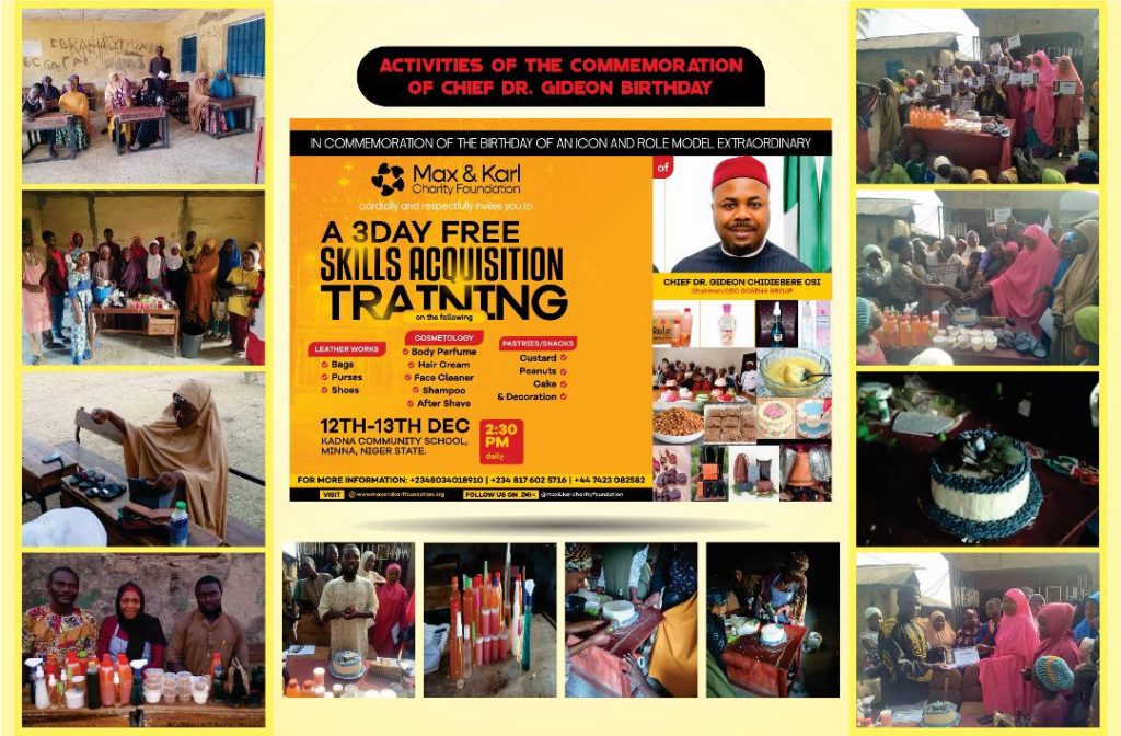 Empowering Communities Through Skill Acquisition and Humanitarian Service