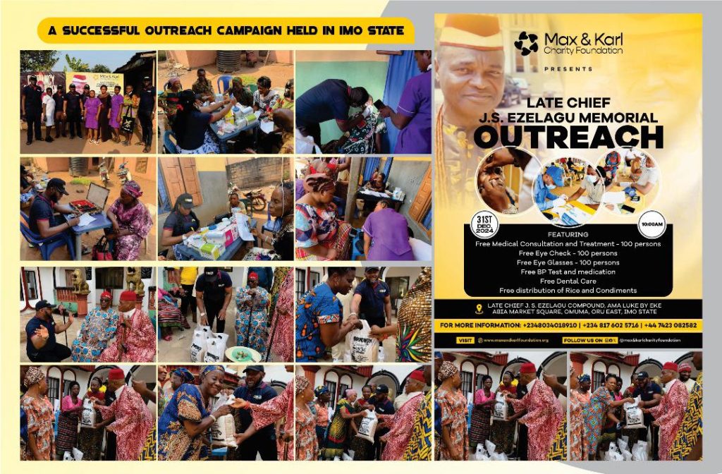 Bringing Hope and Care to Communities in Imo State